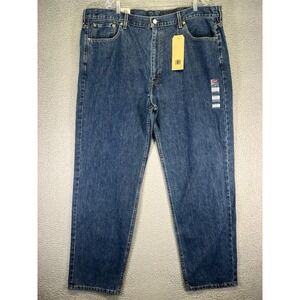 Levis 550 Jeans Mens 46x34 Blue Relaxed Fit Tapered Leg Casual Denim